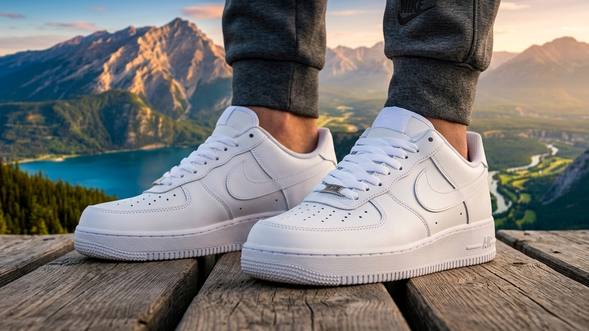 Лучшие кроссовки белого цвета на лето – Nike Air Force 1 Low