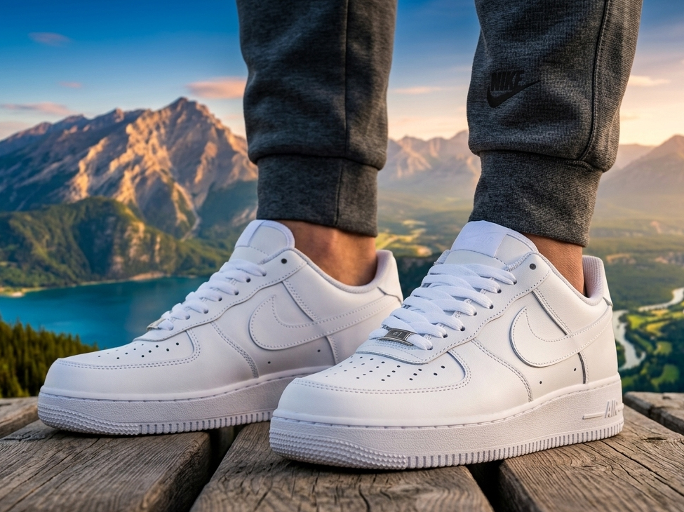 Лучшие кроссовки белого цвета на лето – Nike Air Force 1 Low