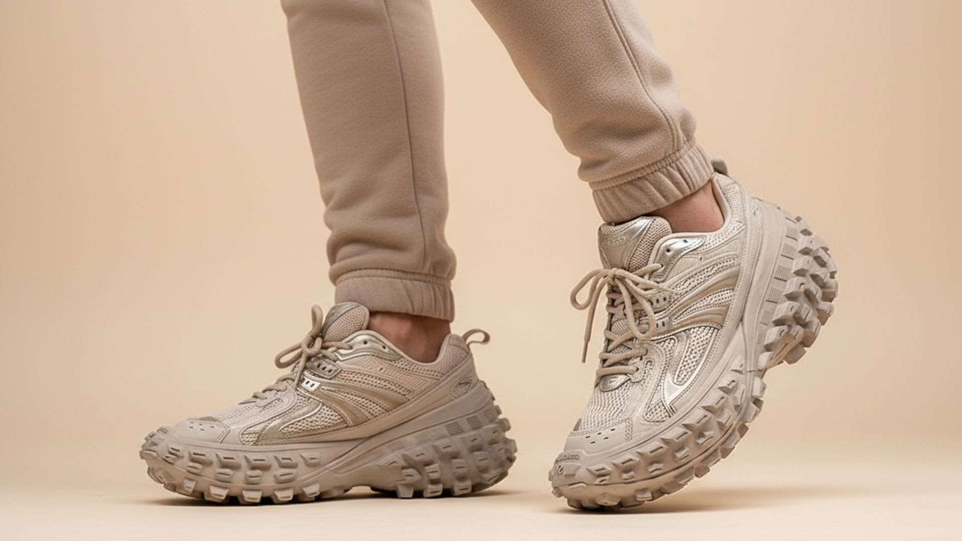 Как выглядеть стильно в оверсайз кроссовках